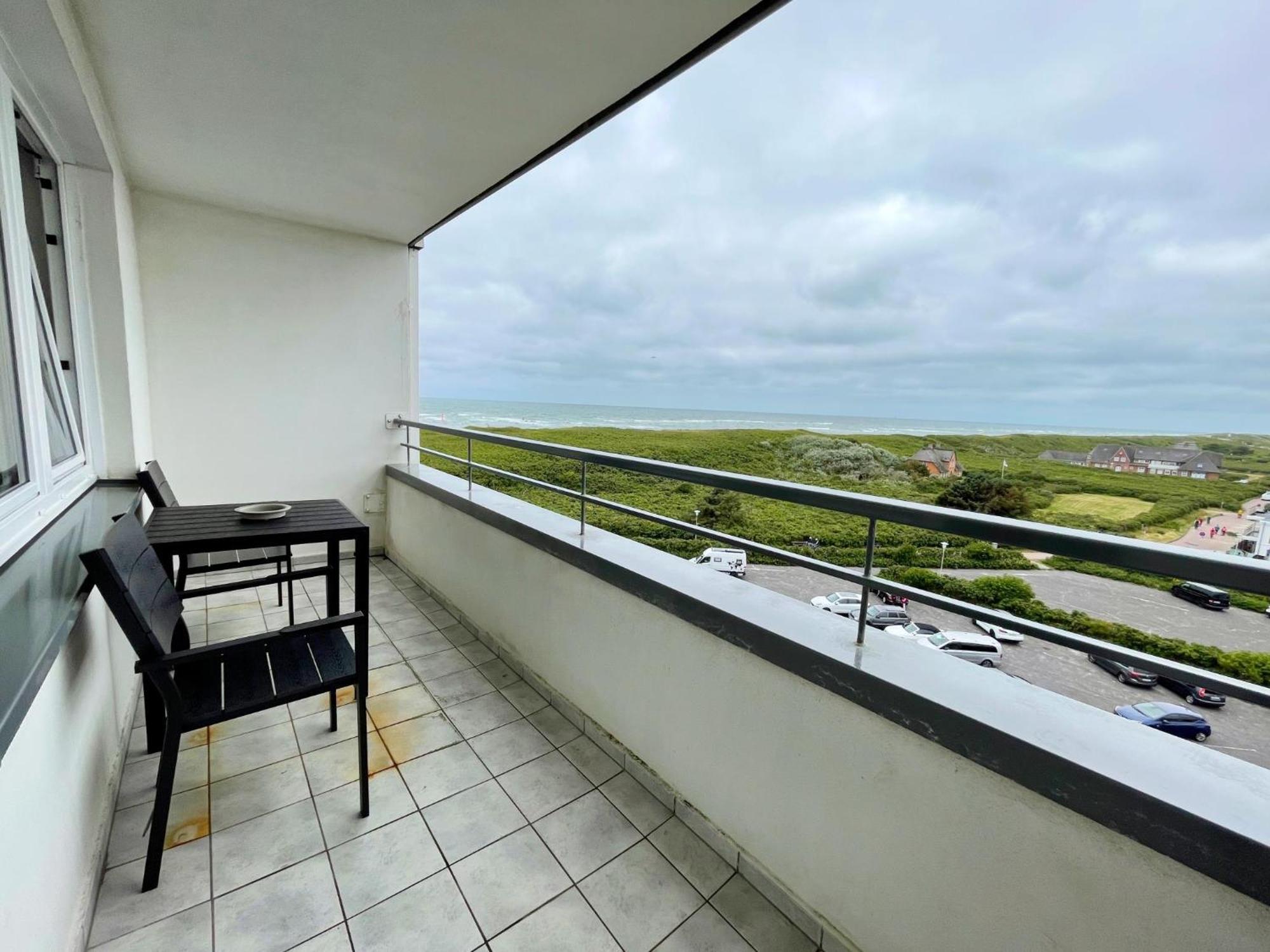 Ferienwohnung In Westerland Mit Meerblick Und Balkon Екстериор снимка